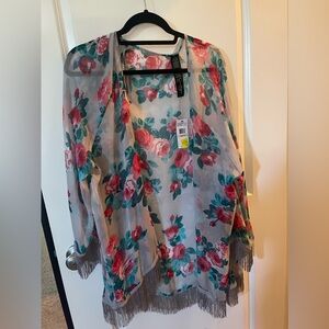 Jessica Simpson Floral Open front 2x